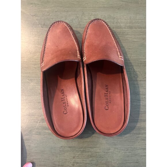 Cole Haan Country Mens Brown Leather Slip-On Loafers Size 8.5 M - Picture 3 of 8